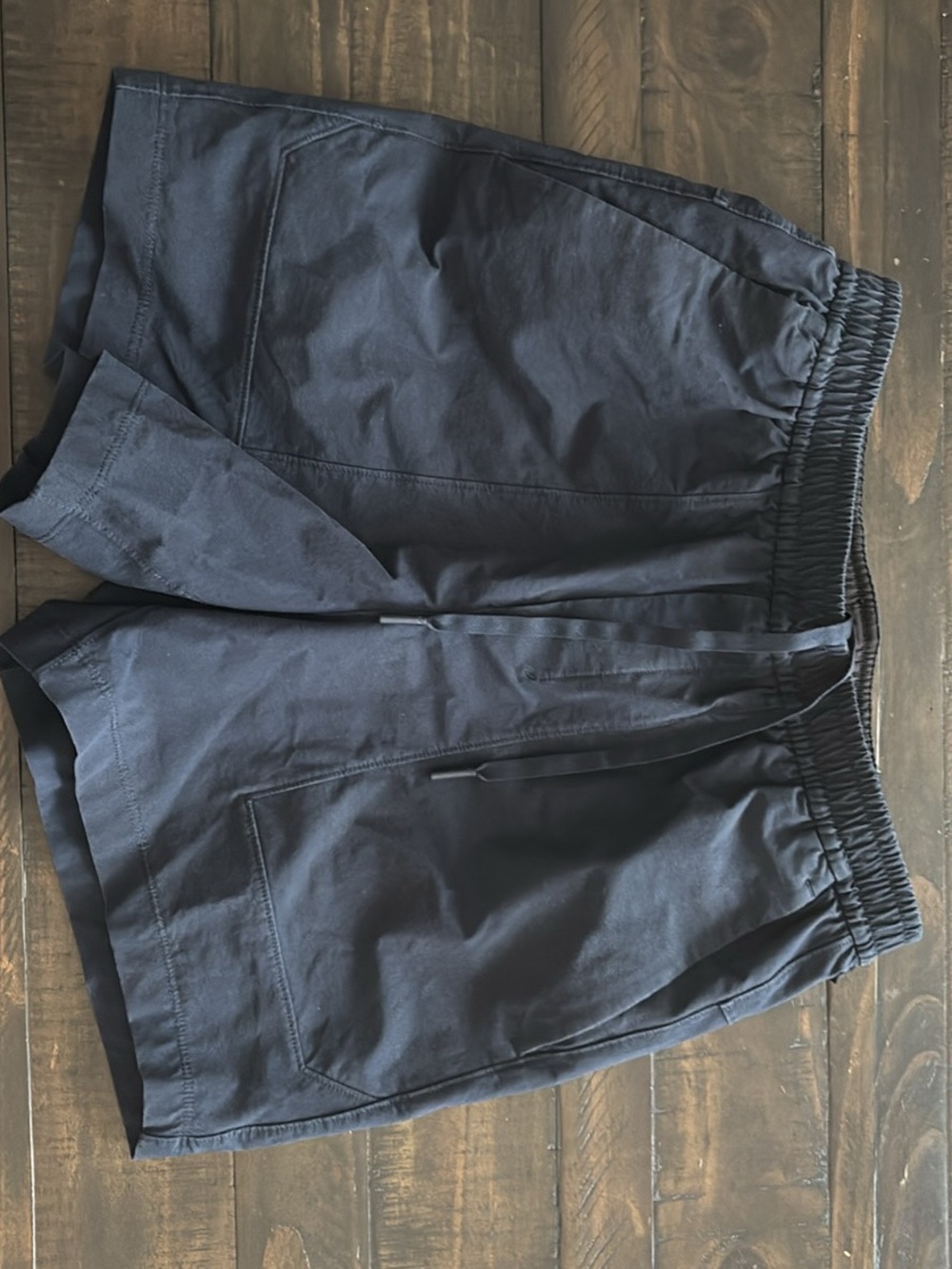 lululemon athletica Men's Navy Athletic Drawstring Shorts